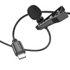 Borofone Ansteckmikrofon BFK11 Elegant Lightning schwarz