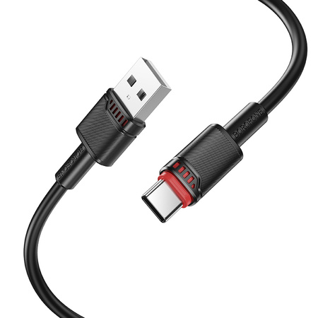 Borofone Kabel BX110 Beneficio - USB auf Typ C - 3A 1 m schwarz