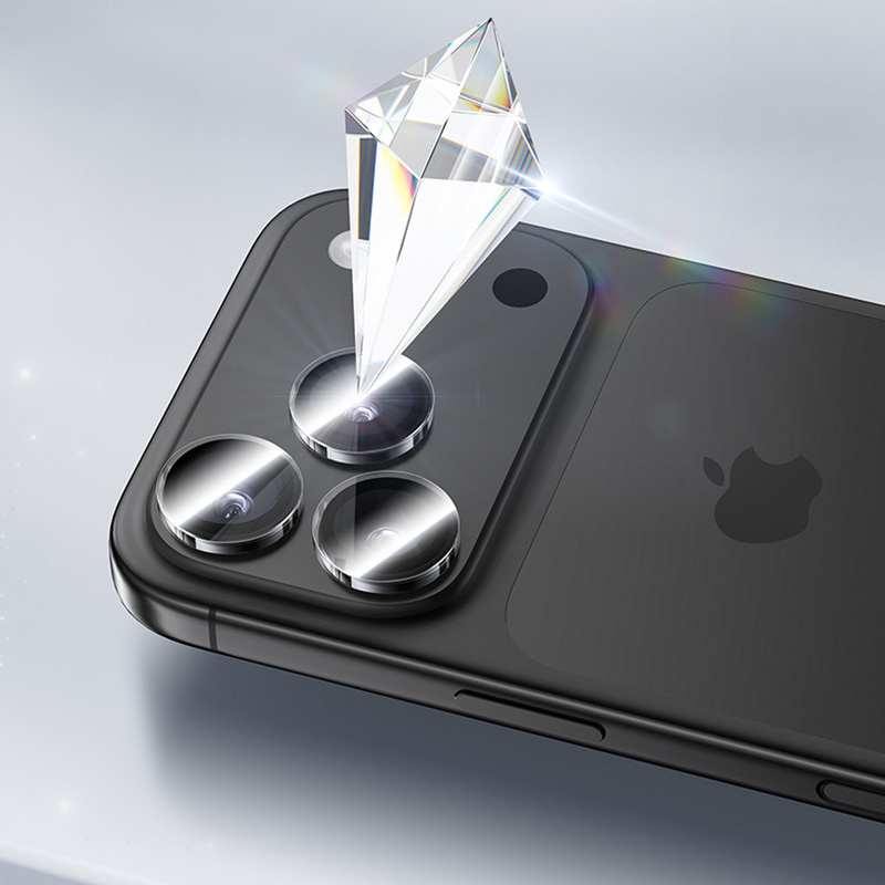 Kameraglas aufgesetzt am iPhone 17 Air