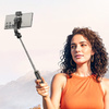 Borofone Selfie-Halterung BY13 Nube Bluetooth mit Stativ und Fernauslöser schwarz