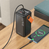 Borofone Powerbank 50000mAh BJ66A Magnifico - 2×USB + Typ C - QC 3.0 22,5W + PD 20W schwarz
