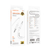 Borofone AUX-Kabel BL21 Lemon - Klinke 3,5mm auf Klinke 3,5mm - 1 m weiß