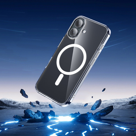 Borofone Hülle BI5 Ice Shield Magnetic Iphone 16 transparent