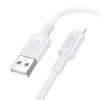 Borofone Kabel BX111 Feliz - USB auf Lightning - 2,4A 1 m weiß