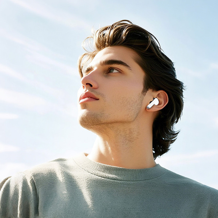Borofone Bluetooth-TWS-Kopfhörer FQ10 Joyful weiß