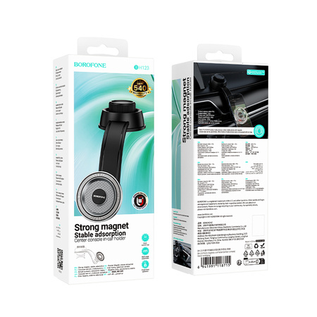 Borofone Kfz-Halterung BH123 Profit magnetisch, für das Armaturenbrett schwarz