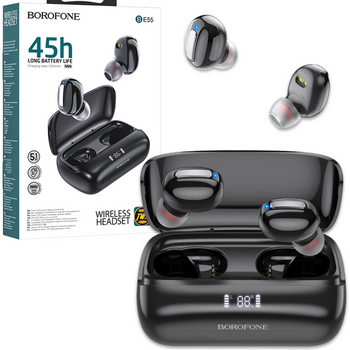 Borofone Słuchawki Bluetooth TWS BE55 Perfect Czarne