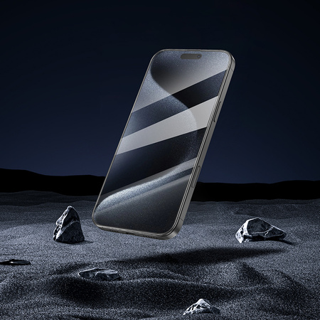 Borofone Panzerglas BF6 Diamond Armor Full Screen HD für iPhone 16 Pro Max - 10 Stück