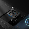 Borofone FM-Transmitter BC60 Hero MP3, Bluetooth - 2×USB + Typ C - PD 20W schwarz
