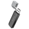 Borofone Kartenleser DH9 Wisdom 2 w 1 - USB 3.0 auf SD + Micro-SD - schwarz-grau