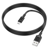 Borofone Kabel BX111 Feliz - USB auf Micro USB - 2,4A 1 m schwarz
