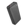 Borofone Power Bank 20000mAh BJ56A Graceful - 2xUSB + Typ C - QC 3.0 22,5W + PD 20W czarny