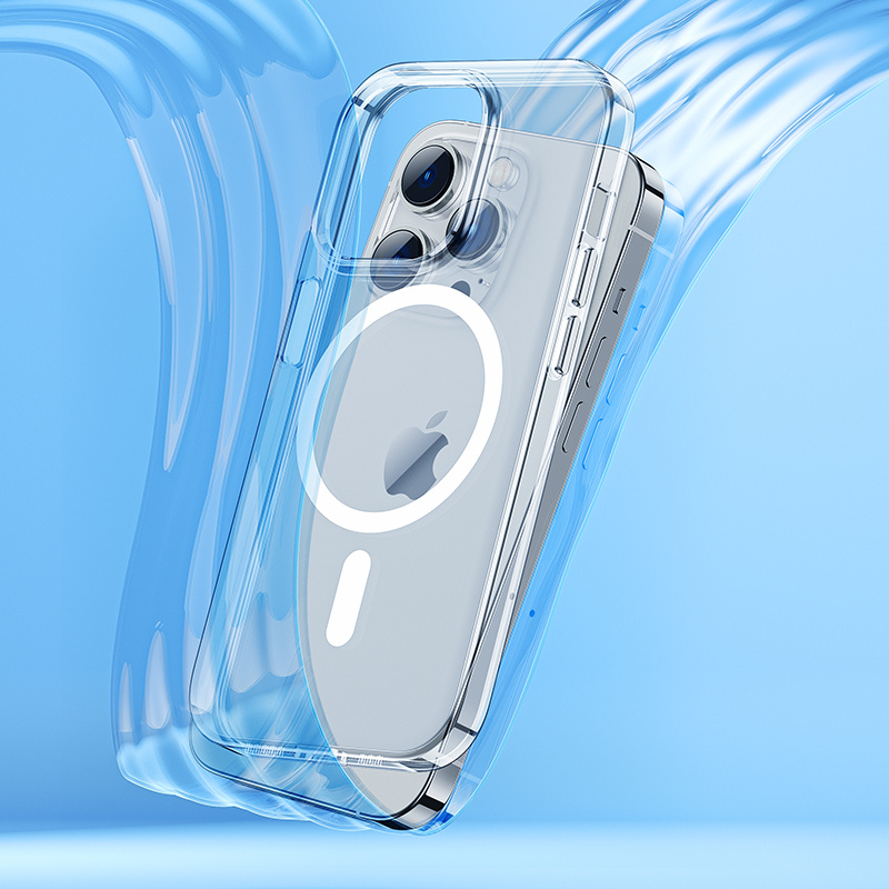Twój iPhone 15 Plus zostaje widoczny w całej okazałości, a mimo to jest chroniony - to etui znika na telefonie, nie Twój design.