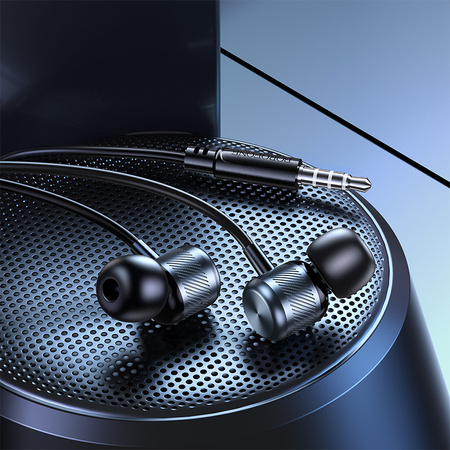 Borofone Słuchawki BM93 Platinum z mikrofonem szare