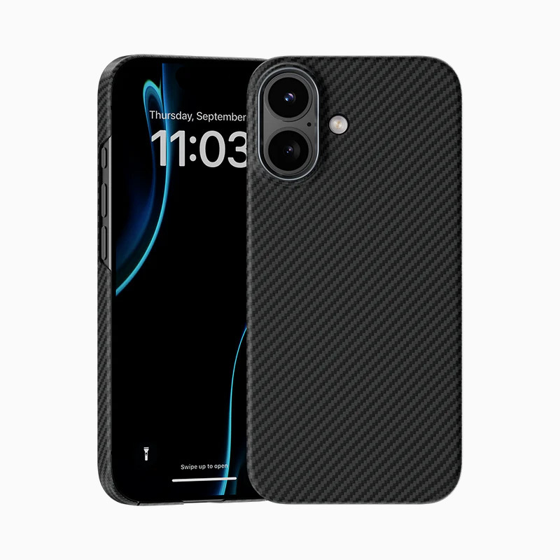 Etui Magnetic Carbon Kevlar Armor Air Metal Frame 600D
