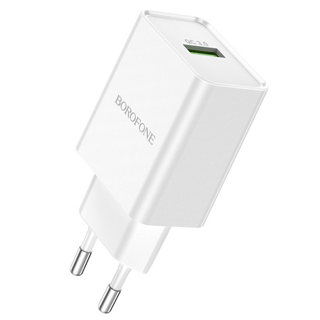 Borofone Netzladegerät BN5 Jingrui - USB - QC 3.0 18W weiß