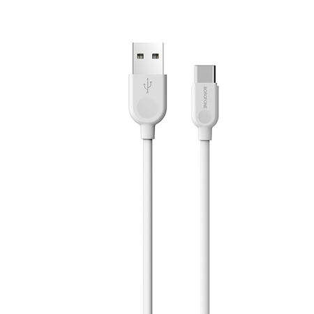 Borofone Kabel BX14 LinkJet - USB na Typ C - 3A 1 metr biały