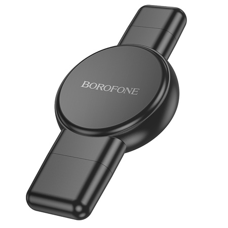 Borofone Ładowarka indukcyjna BQ31 Portable 2,5W do iWatch 1-9, SE/SE2, Samsung Ultra/Ultra2 czarna