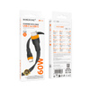 Borofone Kabel BX118 Esplendido - Typ C na Typ C - 60W 3A 1 metr czarny