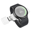 Borofone Induktives Smartwatch-Ladegerät BQ31 Portable 2,5W für iWatch 1-9, SE/SE2, Ultra/Ultra2, Samsung Watch 1-7, Ultra weiß