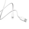 Borofone Kabel BX14 LinkJet - USB na Lightning - 2,4A 3 metry biały