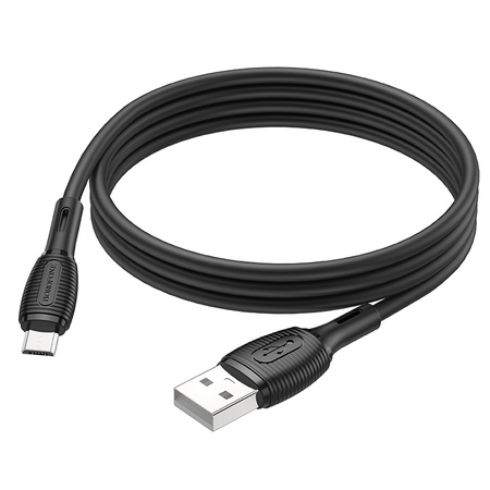 Borofone Kabel BX86 Advantage - USB na Micro USB - 2,4A 1 metr czarny