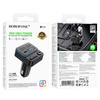Borofone FM-Transmitter BC60 Hero MP3, Bluetooth - 2×USB + Typ C - PD 20W schwarz