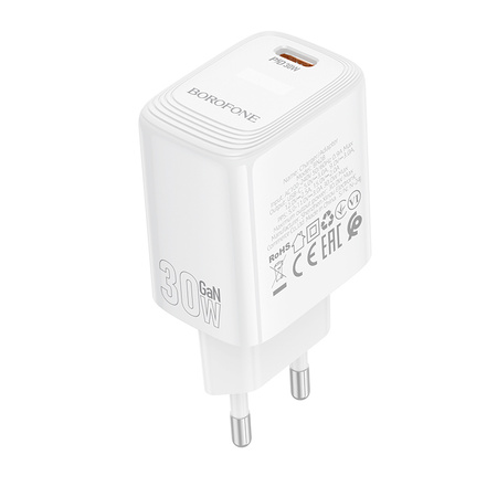 Borofone Netzladegerät BN28 Fuente - Typ C - PD 30W weiß