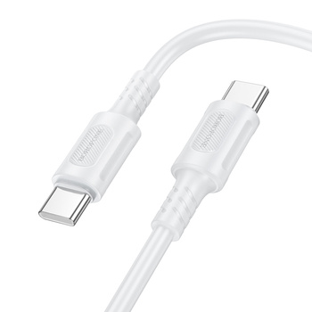 Borofone Kabel BX111 Feliz - Typ C auf Typ C - 60W 3A 1 m weiß