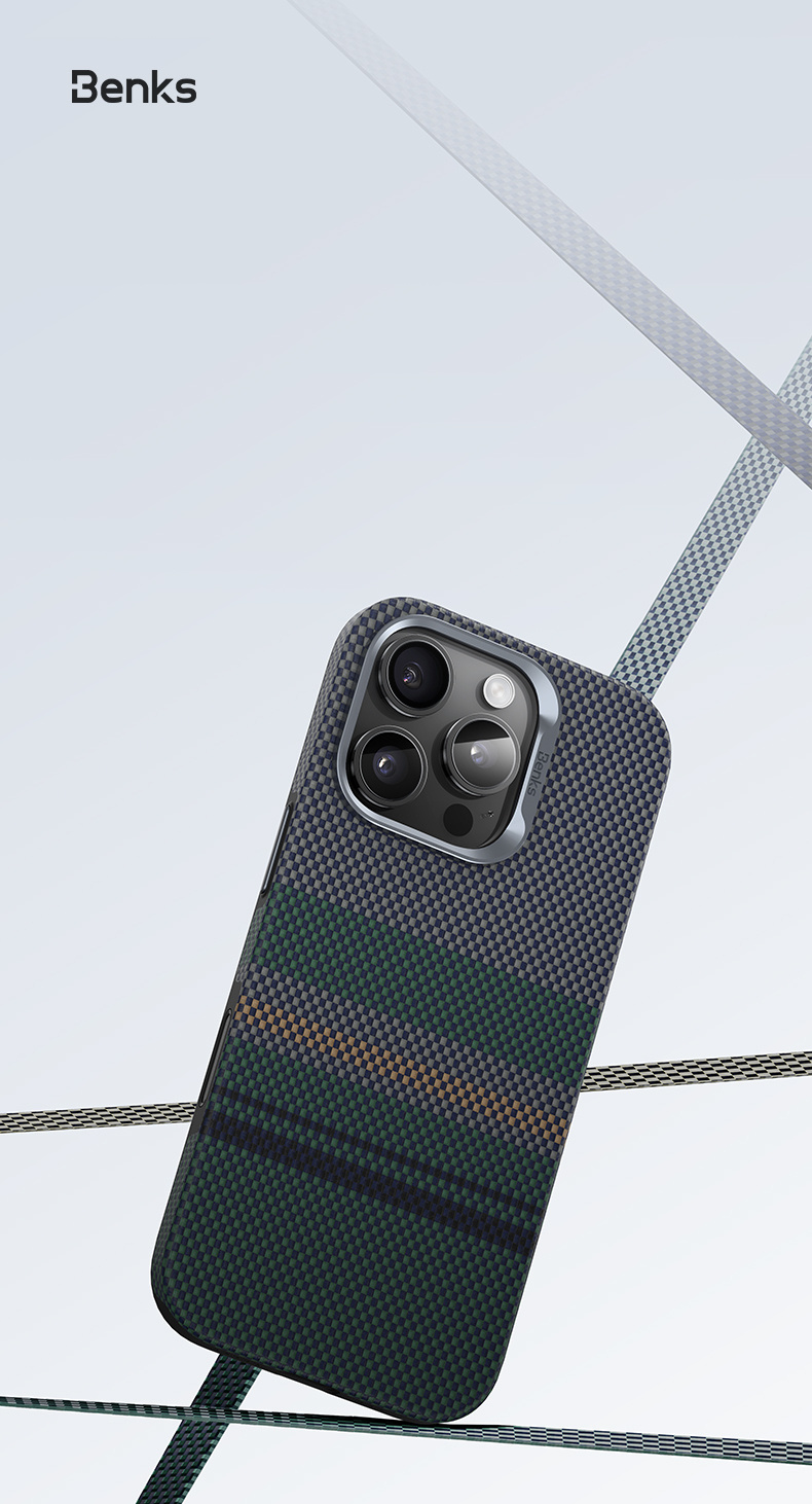 Die Benks Hülle am iPhone 16 Pro