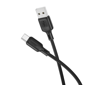 Borofone Kabel BX113 Lenny - USB auf Typ C - 3A 2 m schwarz