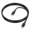 Borofone Kabel BX111 Feliz - Typ C auf Typ C - 60W 3A 1 m schwarz