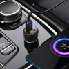 Borofone Ładowarka samochodowa BZ17 Core - 2xUSB - QC 3,0 18W z kablem USB na Micro USB czarna