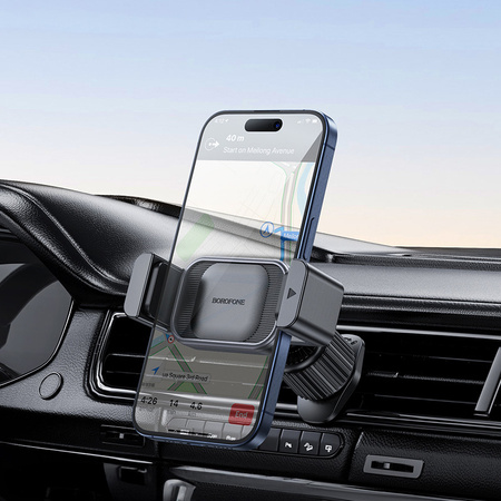 Borofone Uchwyt Samochodowy BH106 Ascend na kratkę czarny