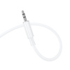 Borofone AUX-Kabel BL21 Lemon - Typ C auf Klinke 3,5mm - 1 m weiß
