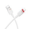 Borofone Kabel BX110 Beneficio - USB na Lightning - 2,4A 1 metr biały