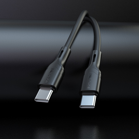Borofone Kabel BX99 Method - Typ C auf Typ C - 60W 3A 1 m schwarz