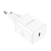 Borofone Netzladegerät BN6 Field - Typ C - QC 3.0 PD 20W weiß