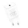Borofone Netzladegerät BN6 Field - Typ C - QC 3.0 PD 20W weiß