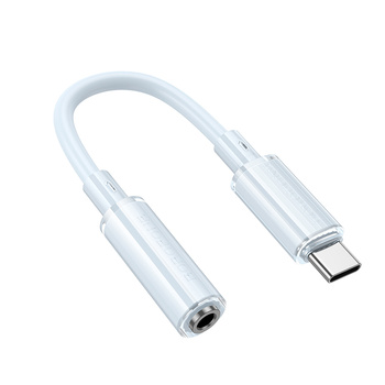 Borofone Adapter BV22 Lemon - Typ C auf Klinke 3,5mm (DAC) - hellblau