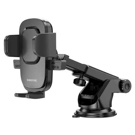 Borofone Uchwyt Samochodowy BH60 Dainty na szybę czarny