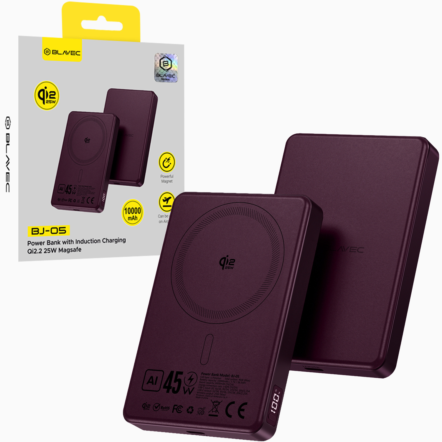 Blavec BJ-05 Ultra Fast – fioletowy