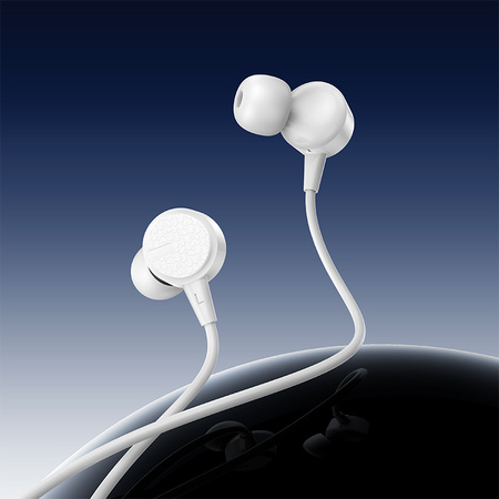 Borofone Słuchawki BM94 Sonar z mikrofonem białe