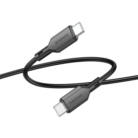 Borofone Kabel BX70 - Typ C auf Typ C - 60W 3A 1 m schwarz