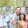 UCHWYT SELFIE BOROFONE NA TELEFON BLUETOOTH ZE STATYWEM I PILOTEM SELFIESTICK FUNKCJONALNY