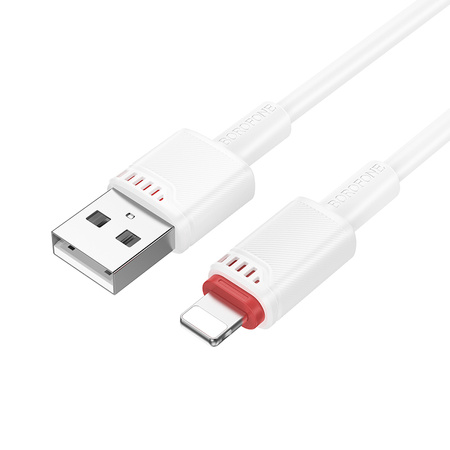 Borofone Kabel BX110 Beneficio - USB auf Lightning - 2,4A 1 m weiß