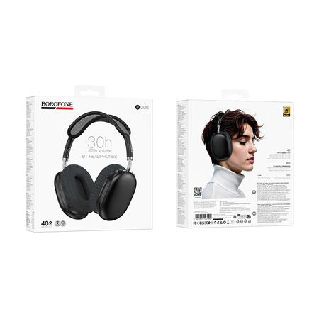 Borofone Over-Ear-Kopfhörer BO36 Tone Bluetooth schwarz