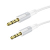 Borofone Kabel BL19 Creator - jack 3,5mm na jack 3,5mm - 1 metr biały