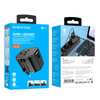Borofone Reiseadapter BAC1 - 2×USB - USA, UK, EU, AU schwarz