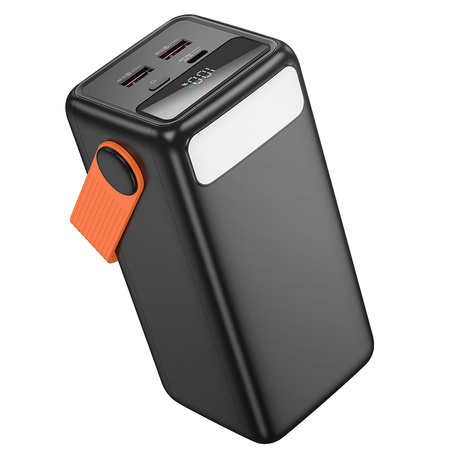 Borofone Powerbank 50000mAh BJ66A Magnifico - 2×USB + Typ C - QC 3.0 22,5W + PD 20W schwarz